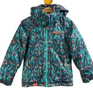 XMTN girls snowsuit, size 8.